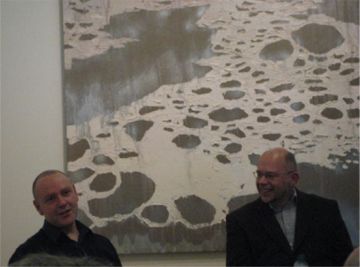 Brendan and David addressing the audience towards the end of the session.